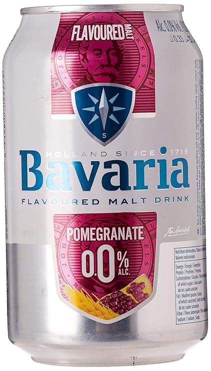 Bavaria Maltdrnk Pomegrnt330Ml